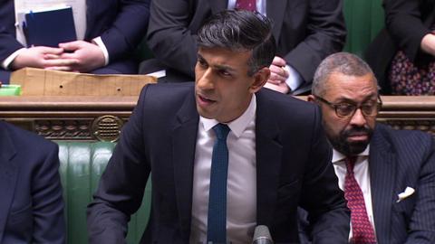 Rishi Sunak at PMQs