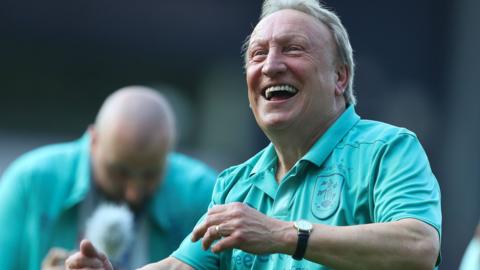 Outgoing Huddersfield Town boss Neil Warnock