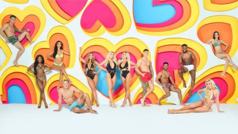 12 of the Love Island contestants