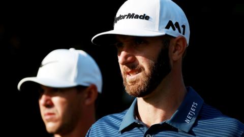 Dustin Johnson Brooks Koepka