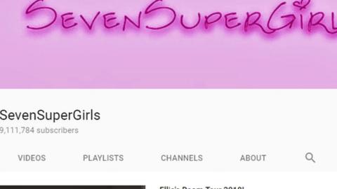 SevenSuperGirls YouTube channel