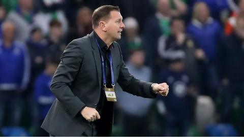 Northern ireland manager Ian Baraclough