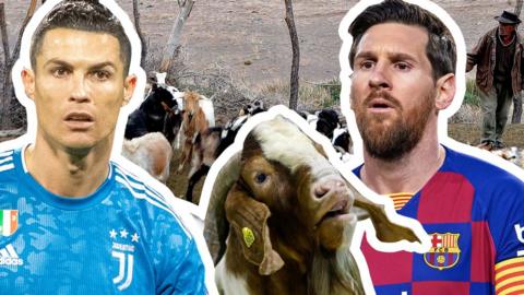 Cristiano Ronaldo, goat, Lionel Messi