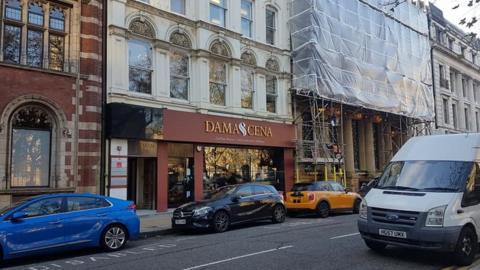 Damascena, based on Temple Row in Birmingham city centre