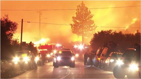 Firenado California