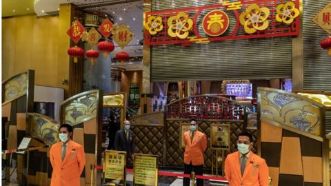 Macau has taken its first steps on the road to recovery as the glamorous casino capital starts issuing tourist visas again.
