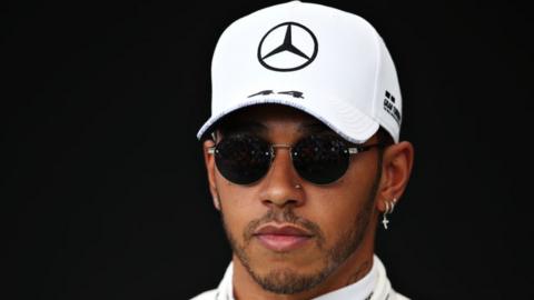 F1 world champion Lewis Hamilton