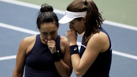 Heather Watson and Johanna Konta