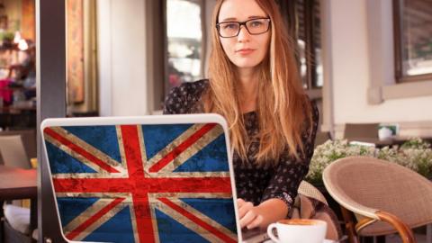 Woman on laptop