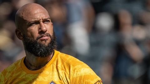 Tim Howard playing for Colorado Rapids
