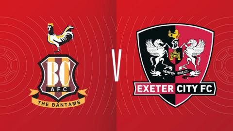 Bradford City v Exeter City