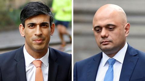 Rishi Sunak and Sajid Javid