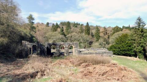Errwood Hall in the Goyt Valley