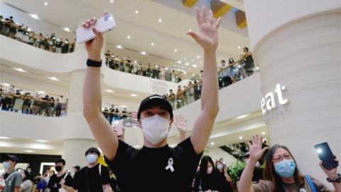 Hong Kong protesters