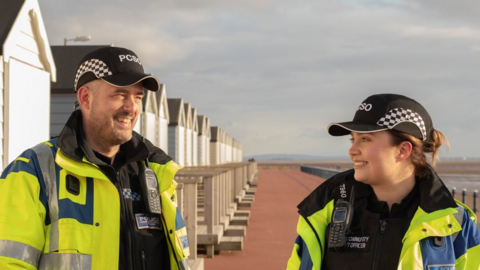 Two Lancashire police officers