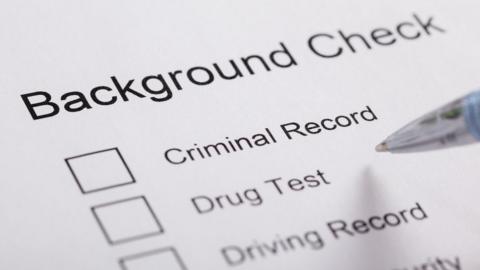 Background check form