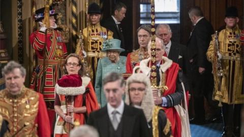 The state opeing of Parliament