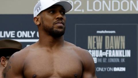 Anthony Joshua weighs in