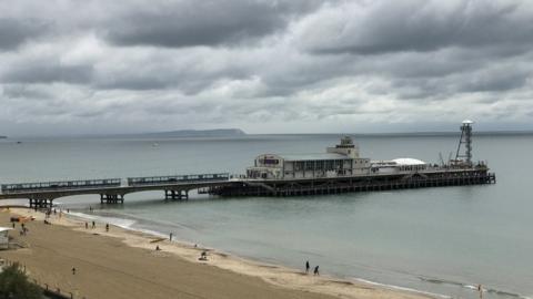 Bournemouth Pier from West Cliff