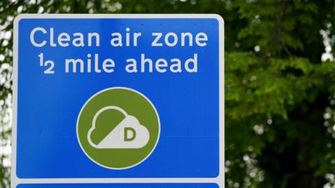 Clean Air Sign