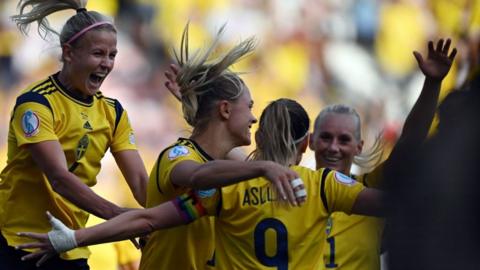 Sweden in control