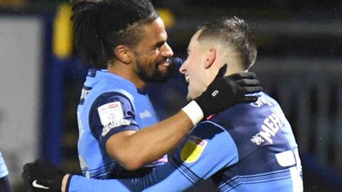 Wycombe beat Cambridge 3-0 on Tuesday evening