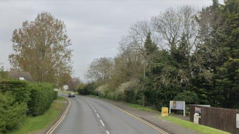 junction of a44 and Pitchers Hill