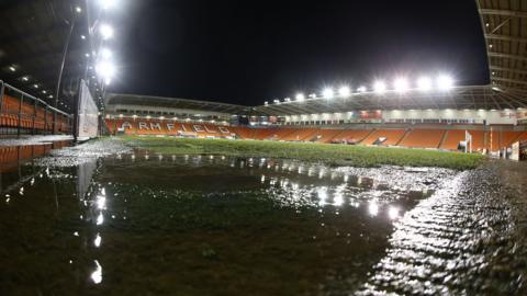 Blackpool's Bloomfield Road ground