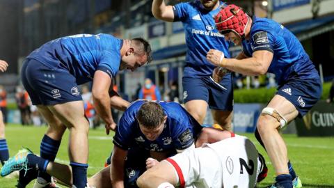 Leinster try