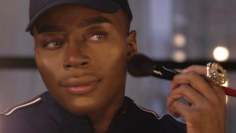 How an Instagram beauty blogger with more than 75 thousand followers became the first man to star in a L’Oreal make-up ad.