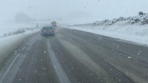 Snow in Aberdeenshire