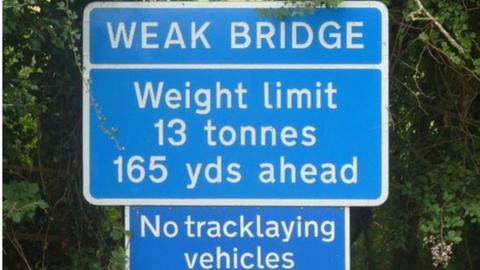 Weak bridge