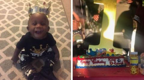 Kesha Campbell's son David and the cake "paid forward" by Vanessa Philips