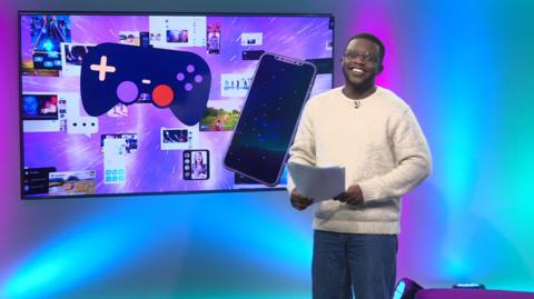 De-Graft in the studio.