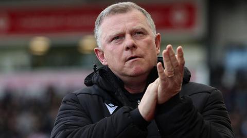 Stoke City boss Mark Robins