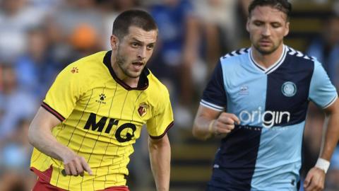 Giorgi Chakvetadze in action for Watford