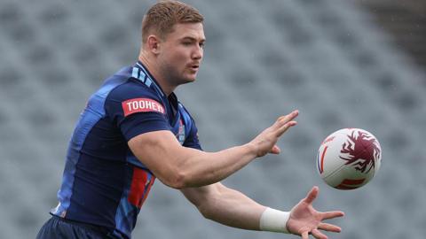 Hudson Young of New South Wales in action