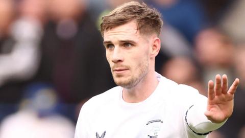 Liam Lindsay in action for Preston North End