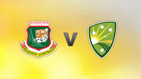 Bangladesh v Australia badge graphic