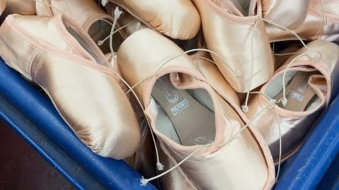 Pointe shoes