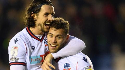 Bolton celebrate beating Shrewsbury