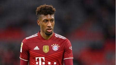 Kingsley Coman of Bayern Munich