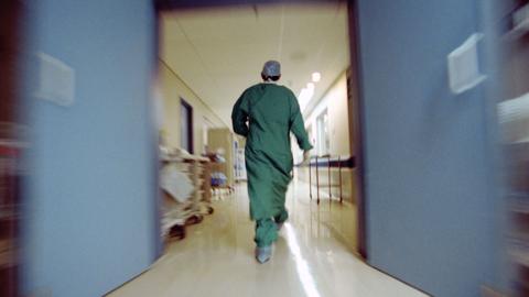 Hospital corridor