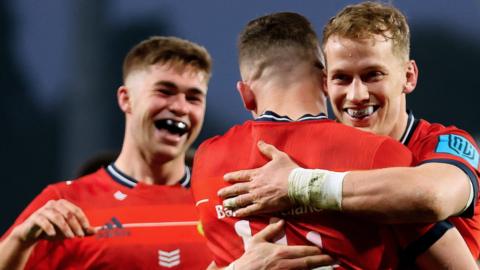 Munster celebrate