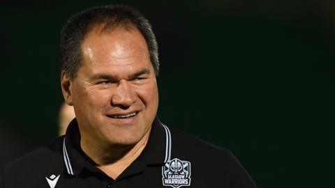 Glasgow Warriors head coach Dave Rennie