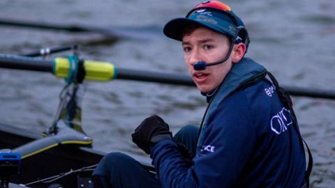 Jack Tottem started coxing while at school in Monmouth