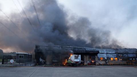Bedfordshire Growers fire