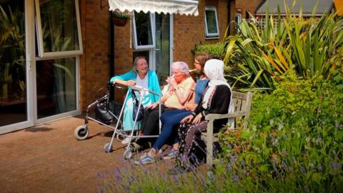 Care home residents