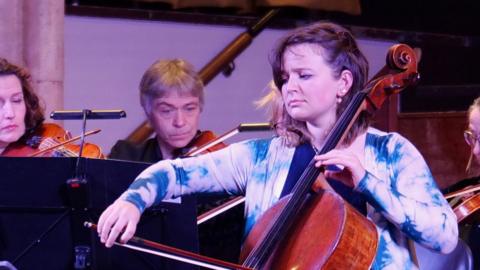 Cellist Laura van der Heijden and Britten Sinfonia at The Halls Norwich on 01 March 2023