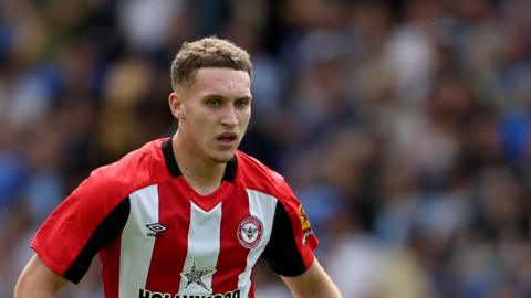 Iwan Morgan in action for Brentford in a pre-season friendly
